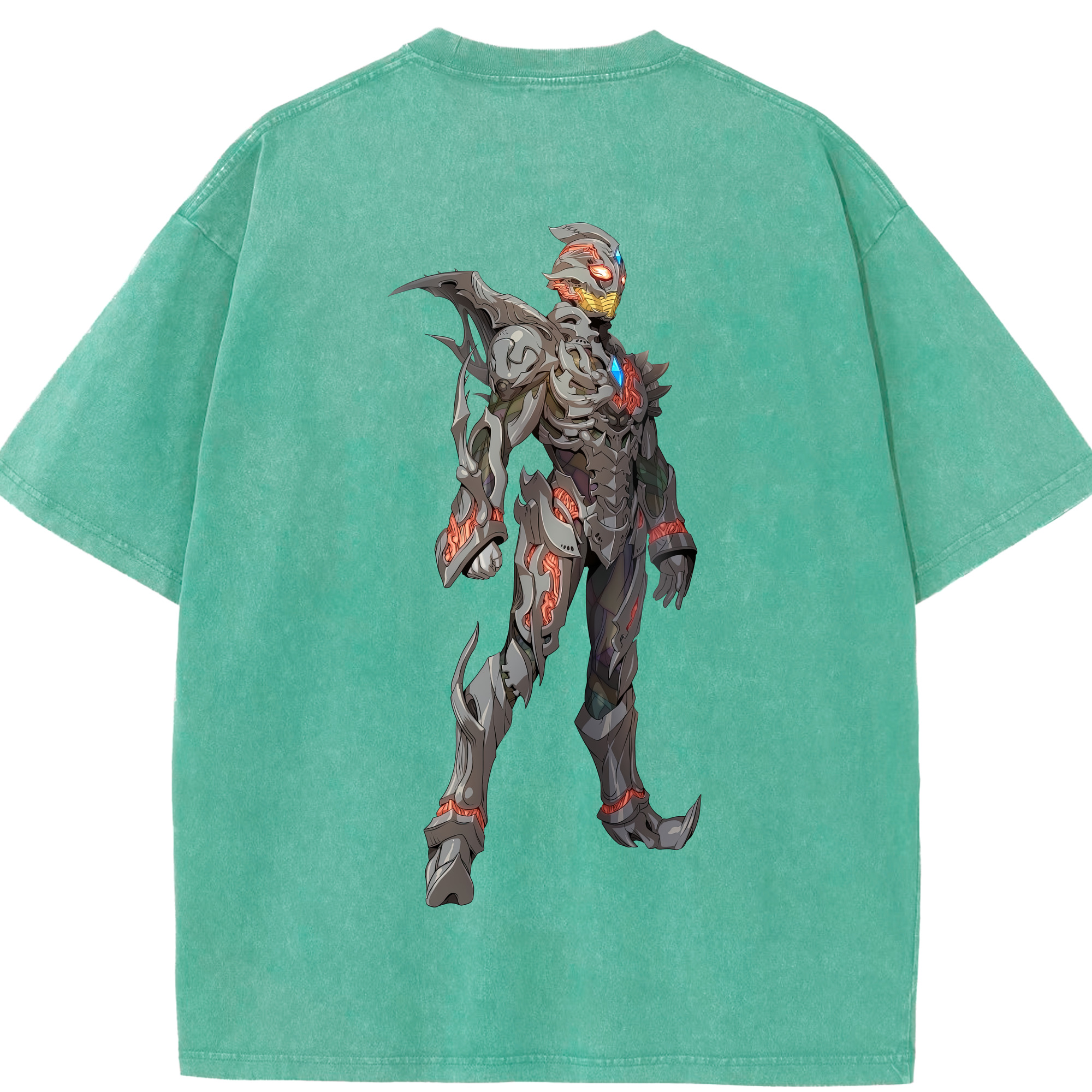 （画像用） ウルトラマン Ultraman 綿100% ヴィンテージ風 半袖Tシャツ（背面プリント）